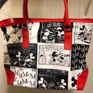 DISNEY mickey & minney comic purse
